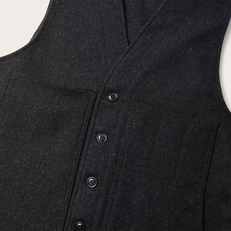 Mackinaw wool vest di Filson | Charcoal (Gray)