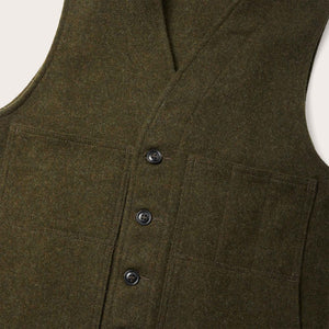 Mackinaw wool vest di Filson | Forest green (Green)