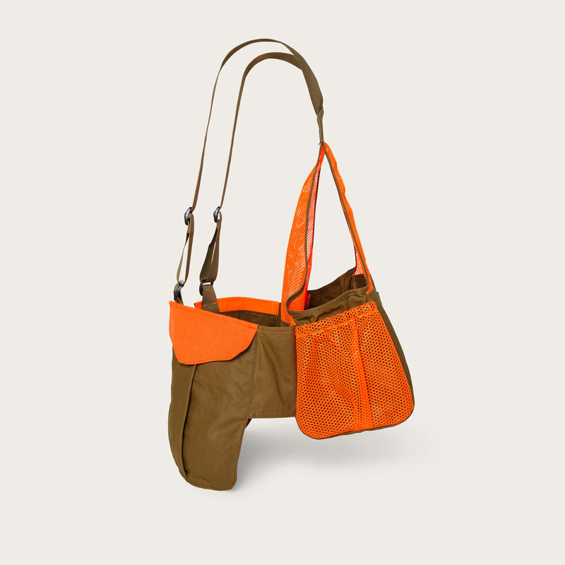 Mesh game bag von Filson | Dark tan/blaze orang (Orange)