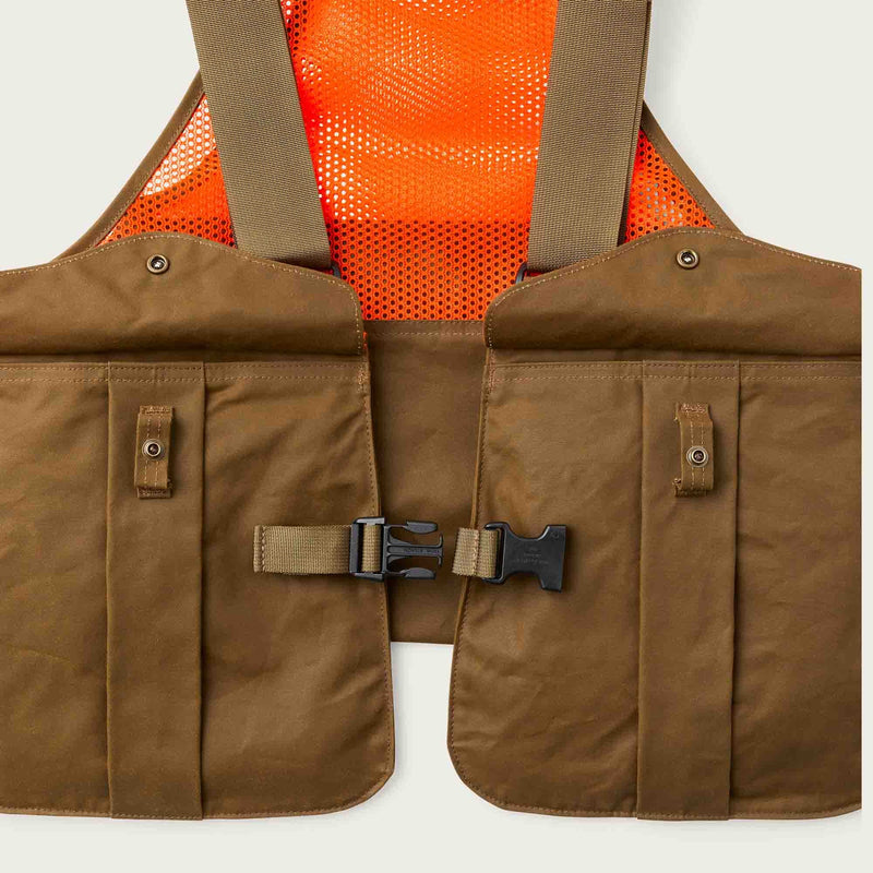 Mesh game bag von Filson | Dark tan/blaze orang (Orange)