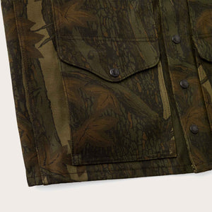 Rugged twill cruiser vest von Filson | Maple bark camo (Beige)