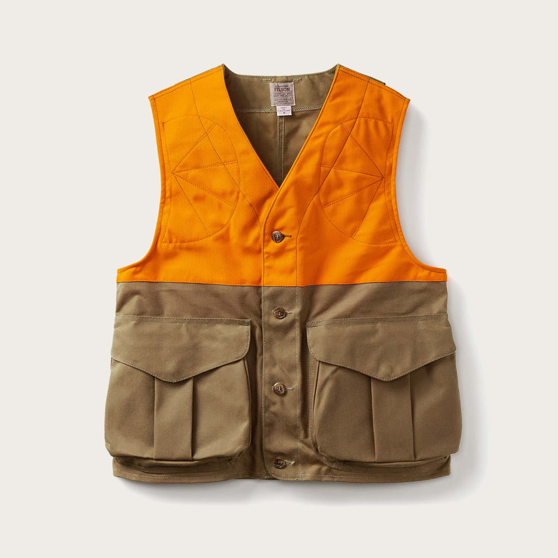 Upland hunting vest von Filson | Tan blaze (Orange)
