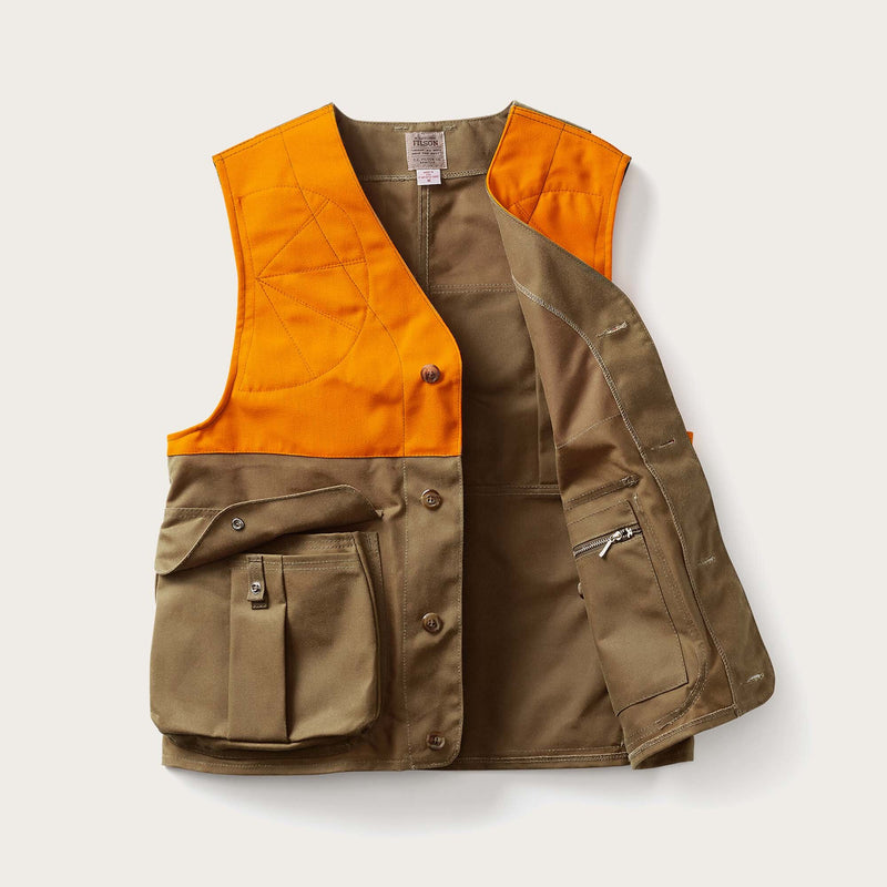 Upland hunting vest von Filson | Tan blaze (Orange)