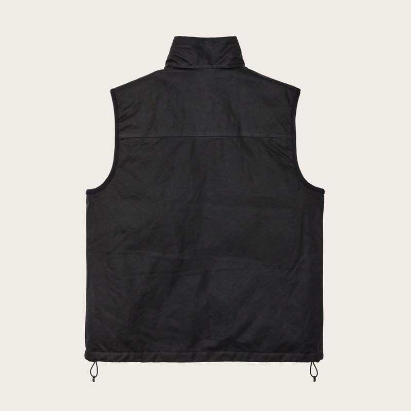 Tin cloth primaloft® vest by Filson | Black (Black)