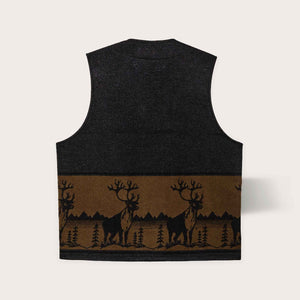 Klondike wool vest von Filson | Dark charcoal heathe (Grey)