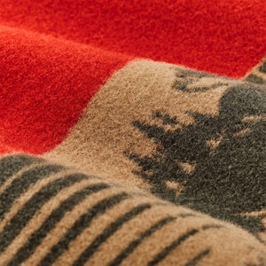 Jacquard wool vest von Filson | Red/khaki/forest multi (Red)