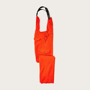 Mackinaw wool bibs von Filson | Flame (Orange)