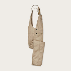 Dry tin cloth bibs von Filson | Gray khaki (Beige)