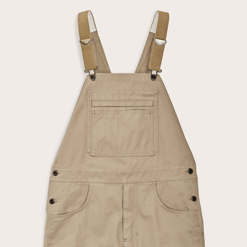 Dry tin cloth bibs von Filson | Gray khaki (Beige)