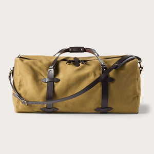 Large rugged twill duffle bag by Filson | Tan (Beige)