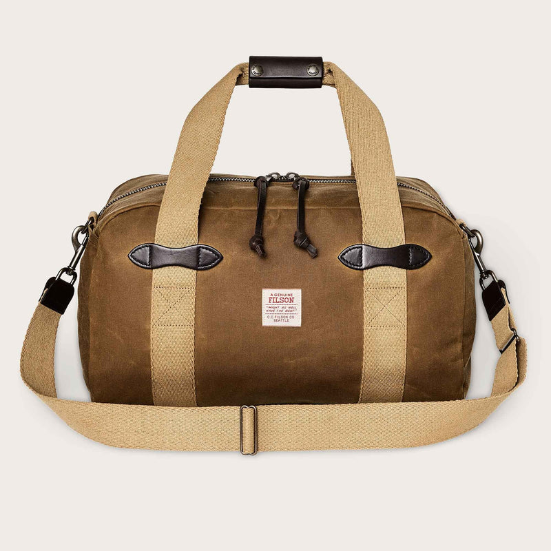 Small tin cloth duffle bag von Filson | Dark tan (Beige)