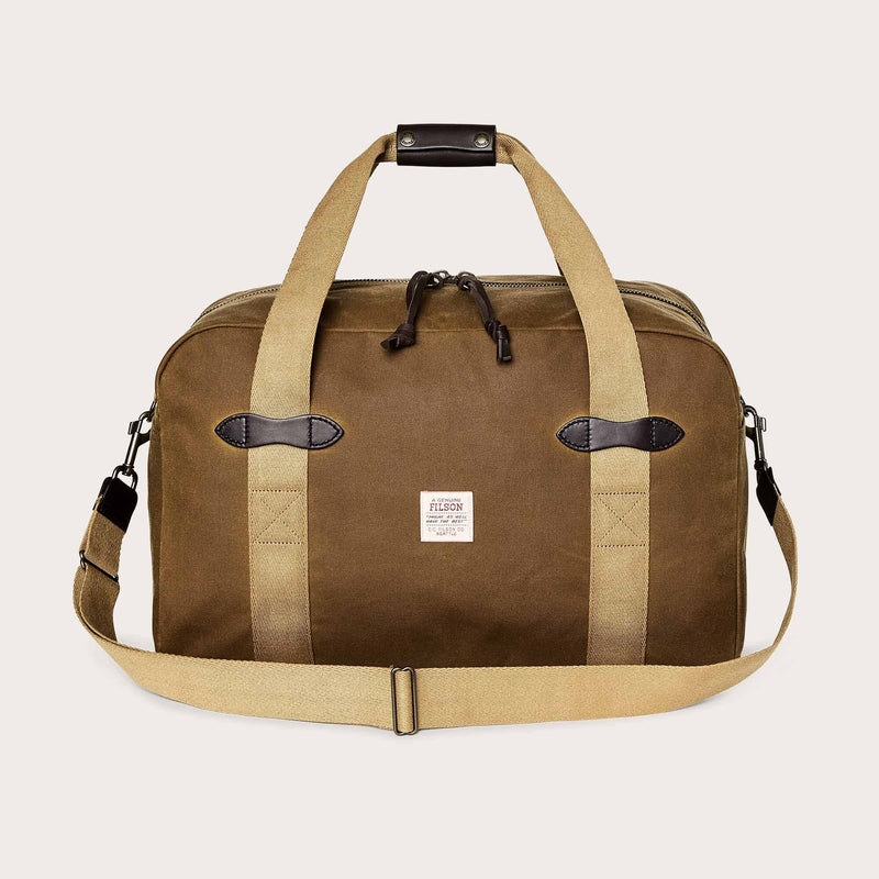 Medium tin cloth duffle bag von Filson | Dark tan (Beige)