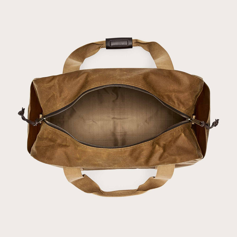 Medium tin cloth duffle bag von Filson | Dark tan (Beige)