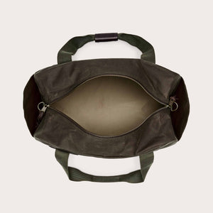 Medium tin cloth duffle bag von Filson | Otter green (Green)