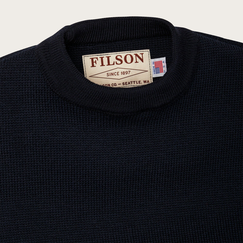 Crewneck guide sweater von Filson | Dark navy (Blue)