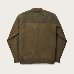 Henley guide sweater von Filson | Peat green (Green)