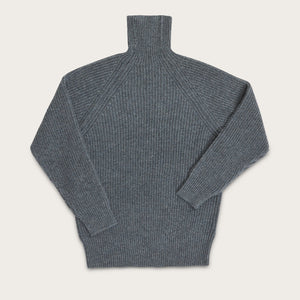 Bristol roll neck sweater von Filson | Heather gray (Gray)