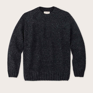 Irish wool 3-gauge sweater von Filson | Slate / navy melange (Blue)