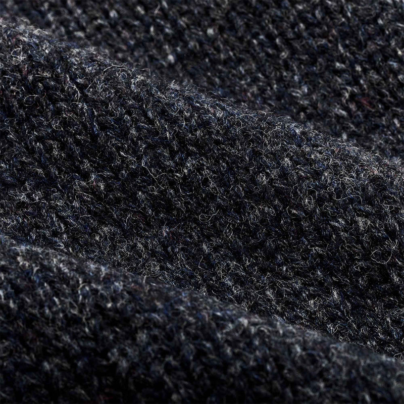 Irish wool 3-gauge sweater von Filson | Slate / navy melange (Blue)