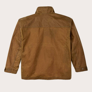 Tin cloth quarter zip pullover di Filson | Dark tan (Beige)