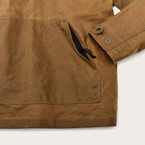 Tin cloth quarter zip pullover di Filson | Dark tan (Beige)