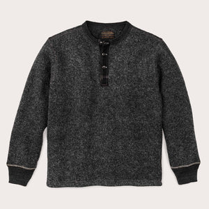 Keyport wool henley by Filson | Charcoal heather (Gray)