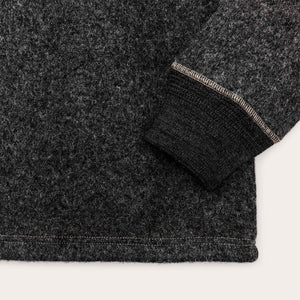 Keyport wool henley by Filson | Charcoal heather (Gray)