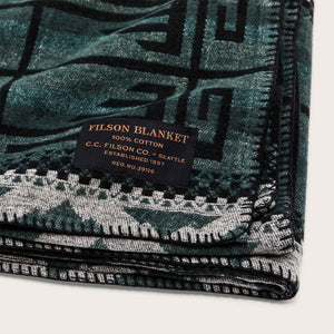 Fire mountain blanket von Filson | Black / green / gran (Green)