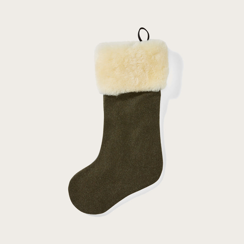 Christmas stocking von Filson | Forest (Green)