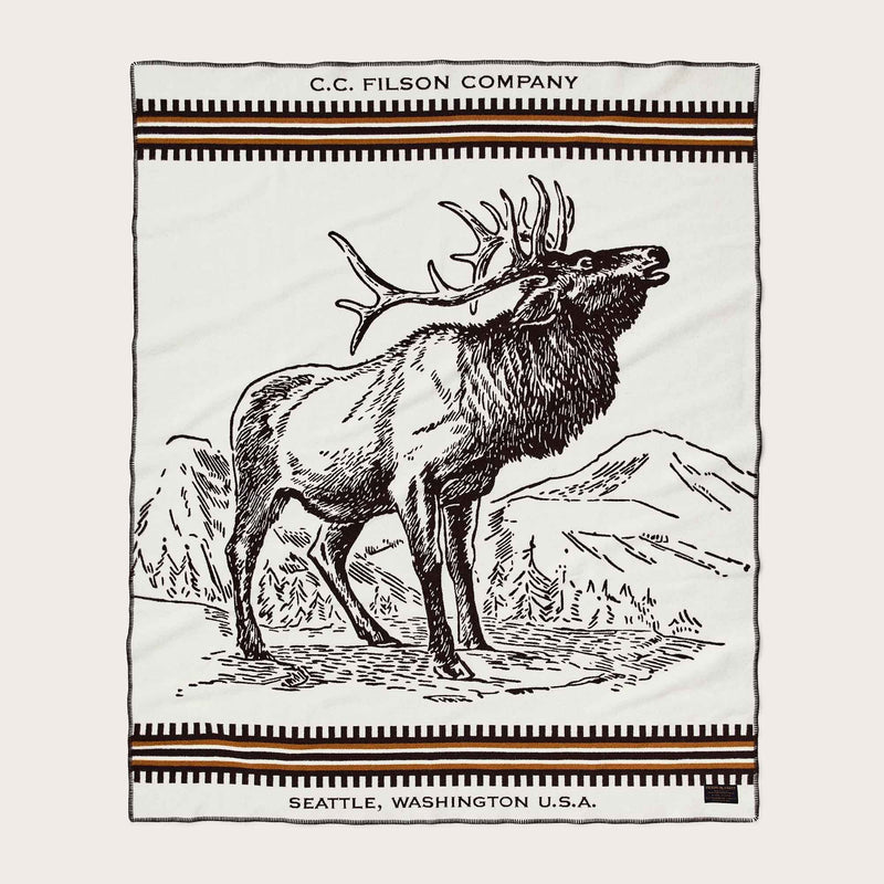 Wool blanket von Filson | Natural elk (Brown)