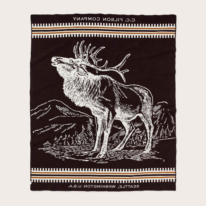 Wool blanket von Filson | Natural elk (Brown)