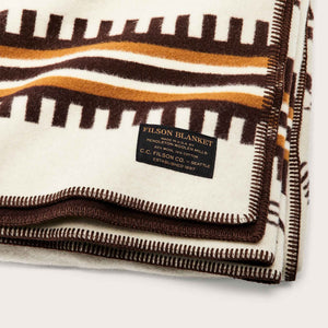 Wool blanket von Filson | Natural elk (Brown)