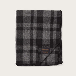 Mackinaw wool blanket von Filson | Charcoal black (Gray)