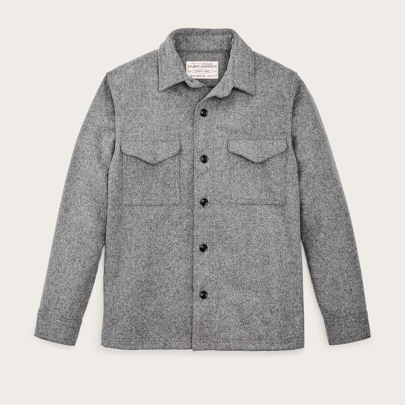 Wool jac-shirt by Filson | Light heather gray (Gray)