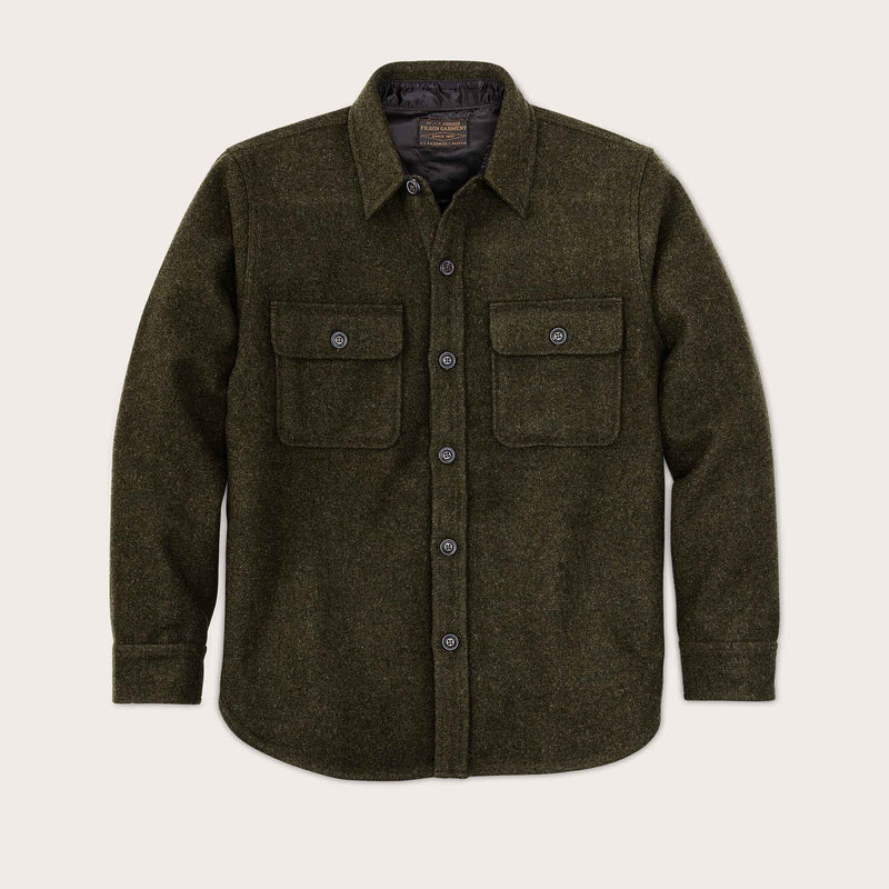 Cpo wool jac-shirt von Filson | Forest green (Green)