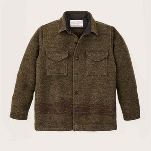 Ccc jacquard wool jac-shirt von Filson | Olive brown multi (Brown)