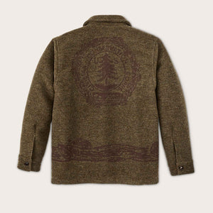 Ccc jacquard wool jac-shirt von Filson | Olive brown multi (Brown)