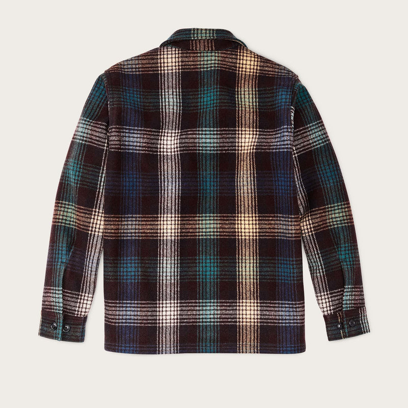 Mackinaw wool jac-shirt di Filson | Black coffee multi plaid (Multicolor)