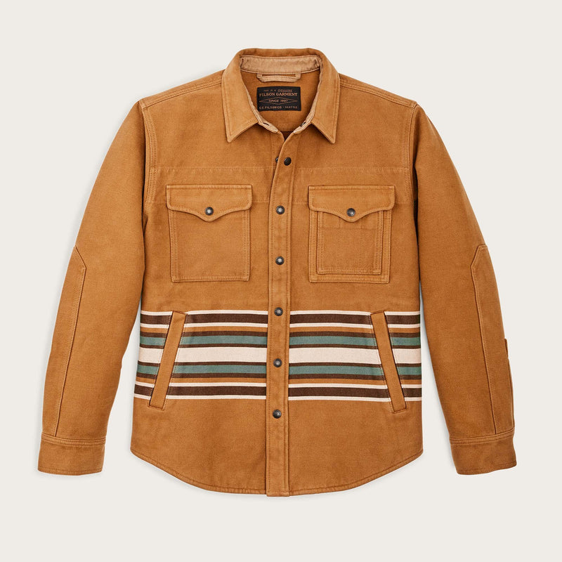 Beartooth jac-shirt by Filson | Golden brown multi s (Brown)