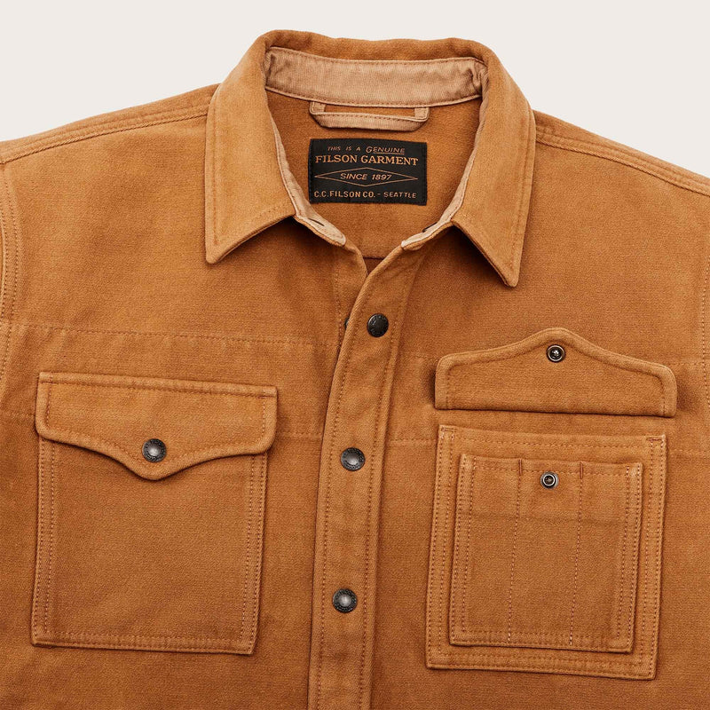 Beartooth jac-shirt by Filson | Golden brown multi s (Brown)