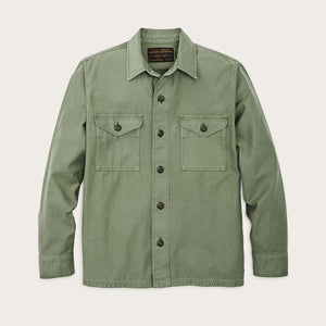 Field jac-shirt by Filson | Washed fatigue green (Green)