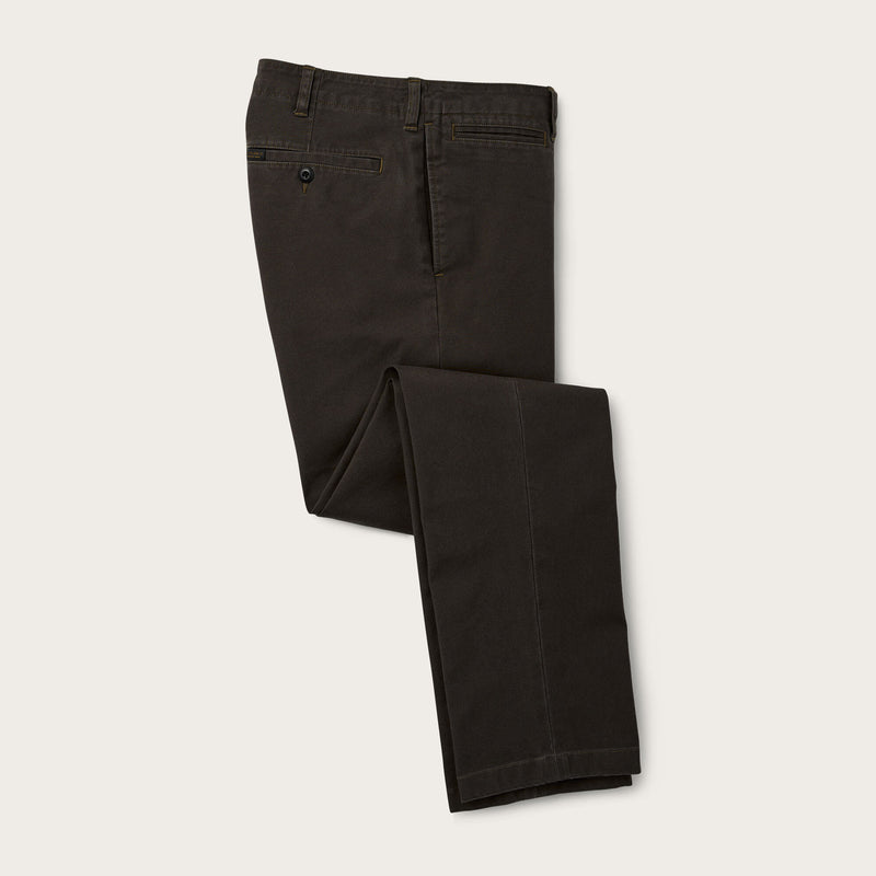 Draftsman canvas pants by Filson | Charcoal (Grey)