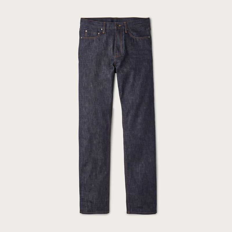 Rail-splitter selvedge jeans von Filson | Raw indigo (Blue)