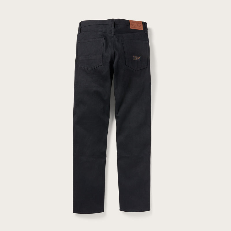 Bullbuck double-front jeans von Filson | Raw black (Black)