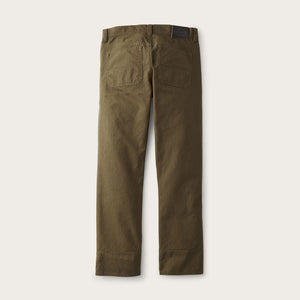 Dry tin cloth 5-pocket pants von Filson | Marsh olive (Green)