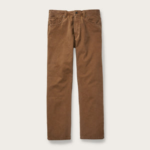 Dry tin cloth 5-pocket pants di Filson | Whiskey (Beige)