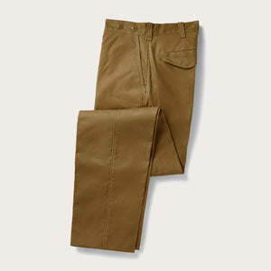 Oil finish single tin cloth pants di Filson | Dark tan (Beige)