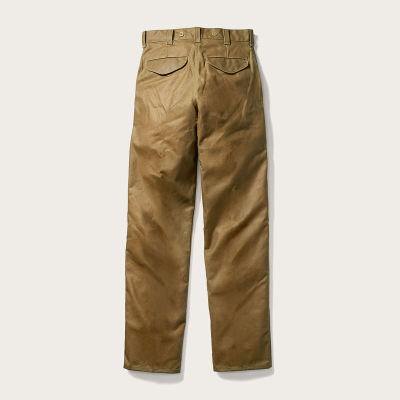 Oil finish single tin cloth pants di Filson | Dark tan (Beige)