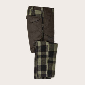 Mackinaw wool hunting pants von Filson | Otter green - black (Green)