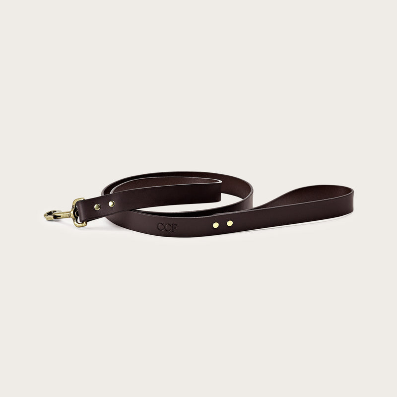 Bridle leather dog leash von Filson | Brown (Brown)